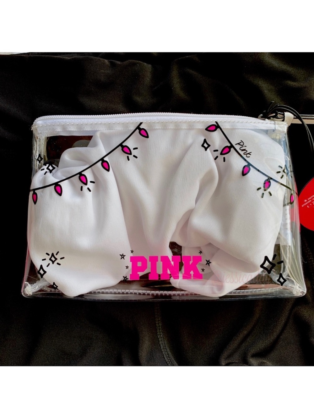 VS PINK Zipper Travel Bag